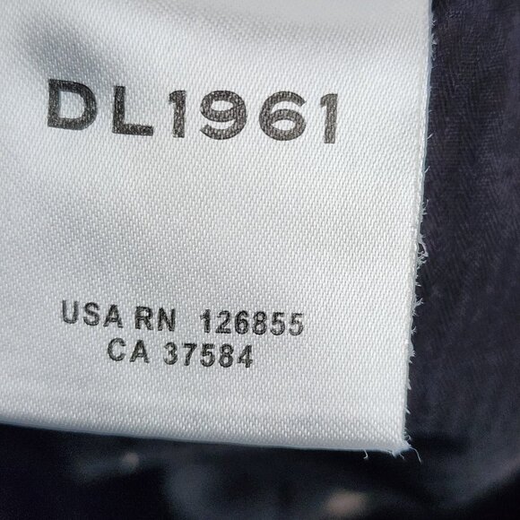 DL1961 Jeans Mens 33x31 Teak Brown Avery Modern Straight Denim - Picture 10 of 12